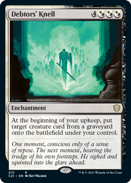 Debtors’ Knell - Commander 2021 Spoiler