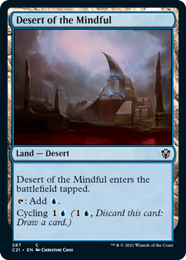 Desert of the Mindful - Commander 2021 Spoiler