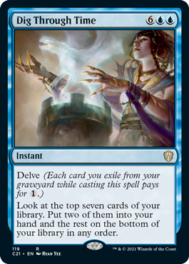 Dig Through Time - Commander 2021 Spoiler