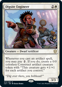 Digsite Engineer - Commander 2021 Spoiler