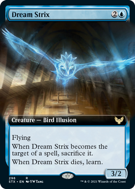 Dream Strix (Variant) - Strixhaven Spoiler