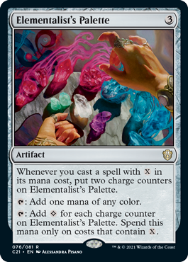 Elementalist's Palette - Commander 2021 Spoiler