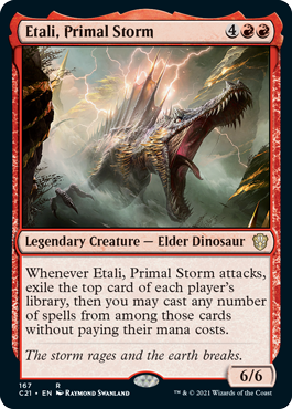 Etali, Primal Storm - Commander 2021 Spoiler