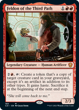 Feldon of the Third Path - Commander 2021 Spoiler