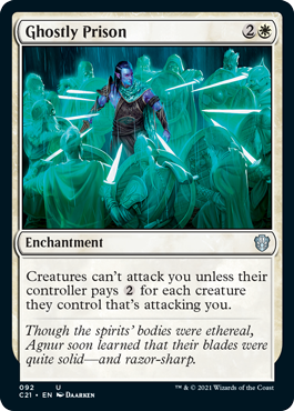 Ghostly Prison - Commander 2021 Spoiler