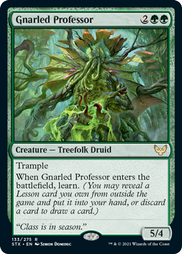 Gnarled Professor - Strixhaven Spoiler