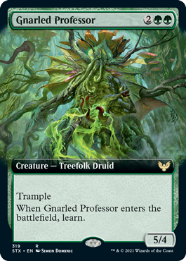 Gnarled Professor (Variant) - Strixhaven Spoiler