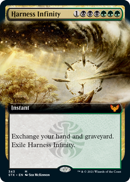 Harness Infinity (Variant) - Strixhaven Spoiler