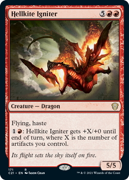 Hellkite Igniter - Commander 2021 Spoiler