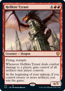 Hellkite Tyrant - Commander 2021 Spoiler