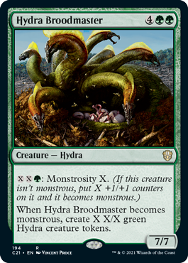 Hydra Broodmaster - Commander 2021 Spoiler