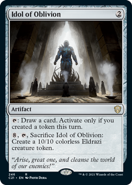 Idol of Oblivion - Commander 2021 Spoiler
