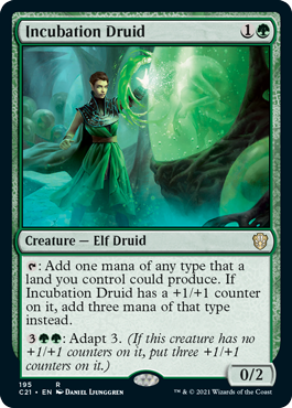 Incubation Druid - Commander 2021 Spoiler