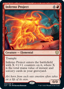 Inferno Project - Commander 2021 Spoiler