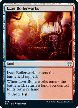 Izzet Boilerworks - Commander 2021 Spoiler