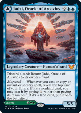 Jadzi, Oracle of Arcavios