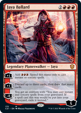 Jaya Ballard - Commander 2021 Spoiler