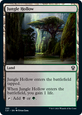 Jungle Hollow - Commander 2021 Spoiler