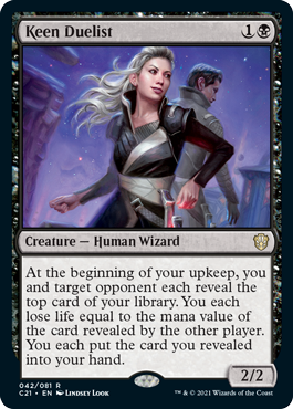 Keen Duelist - Commander 2021 Spoiler