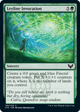 Leyline Invocation - Strixhaven Spoiler