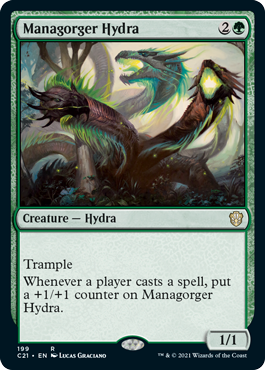 Managorger Hydra - Commander 2021 Spoiler