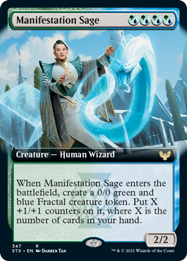 Manifestation Sage (Variant) - Strixhaven Spoiler