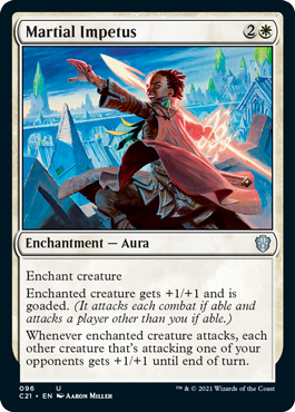 Martial Impetus - Commander 2021 Spoiler