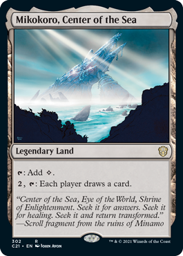 Mikokoro, Center of the Sea - Commander 2021 Spoiler