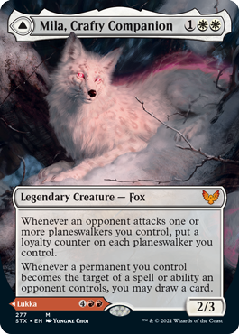 Mila, Crafty Companion (Variant) - Strixhaven Spoiler