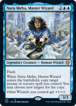 Naru Meha, Master Wizard - Commander 2021 Spoiler