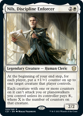 Nils, Discipline Enforcer - Commander 2021 Spoiler