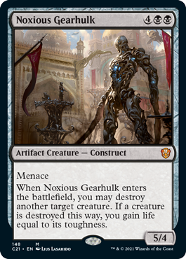 Noxious Gearhulk - Commander 2021 Spoiler