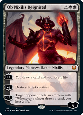 Ob Nixilis Reignited - Commander 2021 Spoiler