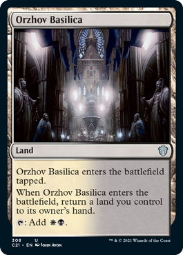 Orzhov Basilica - Commander 2021 Spoiler