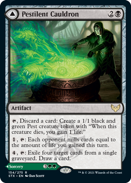 Pestilent Cauldron - Strixhaven Spoiler