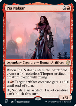 Pia Nalaar - Commander 2021 Spoiler