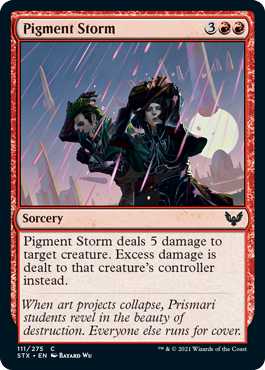 Pigment Storm - Strixhaven Spoiler