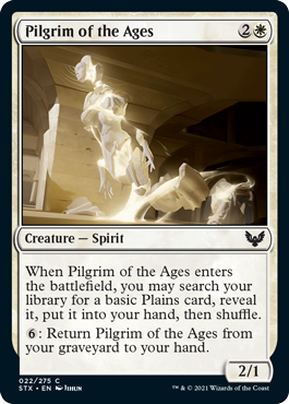 Pilgrim of the Ages - Strixhaven Spoiler