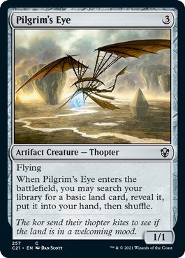 Pilgrim's Eye - Commander 2021 Spoiler