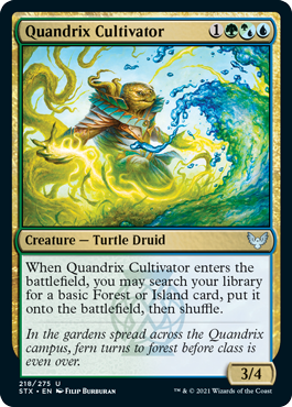 Quandrix Cultivator - Strixhaven Spoiler