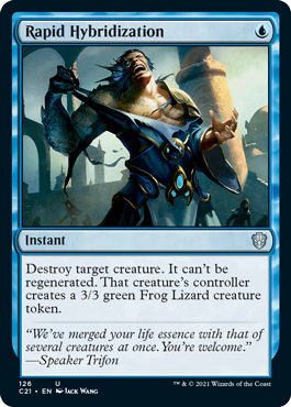 Rapid Hybridization - Incongruity - Commander 2021 Spoiler