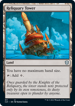 Reliquary Tower - Commander 2021 Spoiler