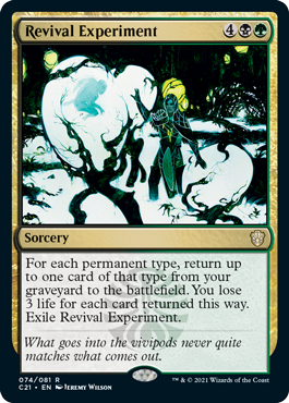 Revival Experiment - Commander 2021 Spoiler