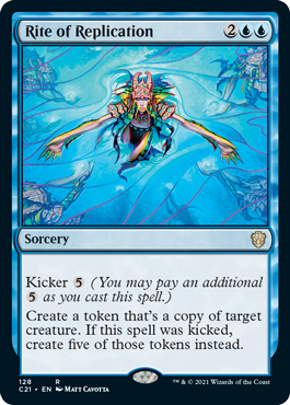 Rite of Replication - Commander 2021 Spoiler