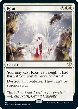 Rout - Commander 2021 Spoiler