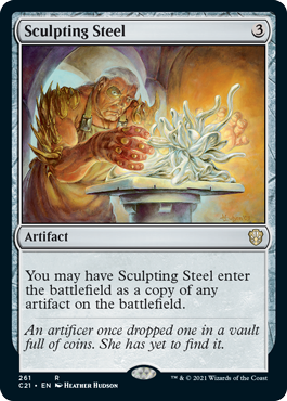 Sculpting Steel - Commander 2021 Spoiler