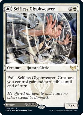 Selfless Glyphweaver - Strixhaven Spoiler