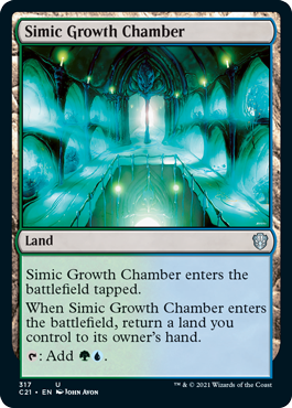 Simic Growth Chamber - Commander 2021 Spoiler