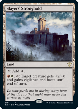 Slayers' Stronghold - Commander 2021 Spoiler