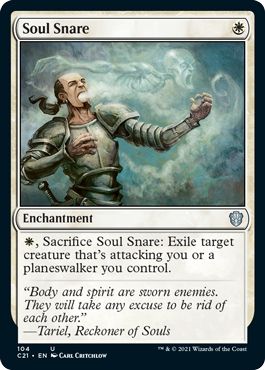 Soul Snare - Commander 2021 Spoiler